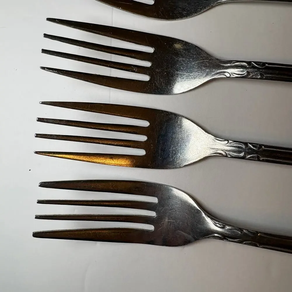 Delco Melinda Stainless Steel Set 8 Forks